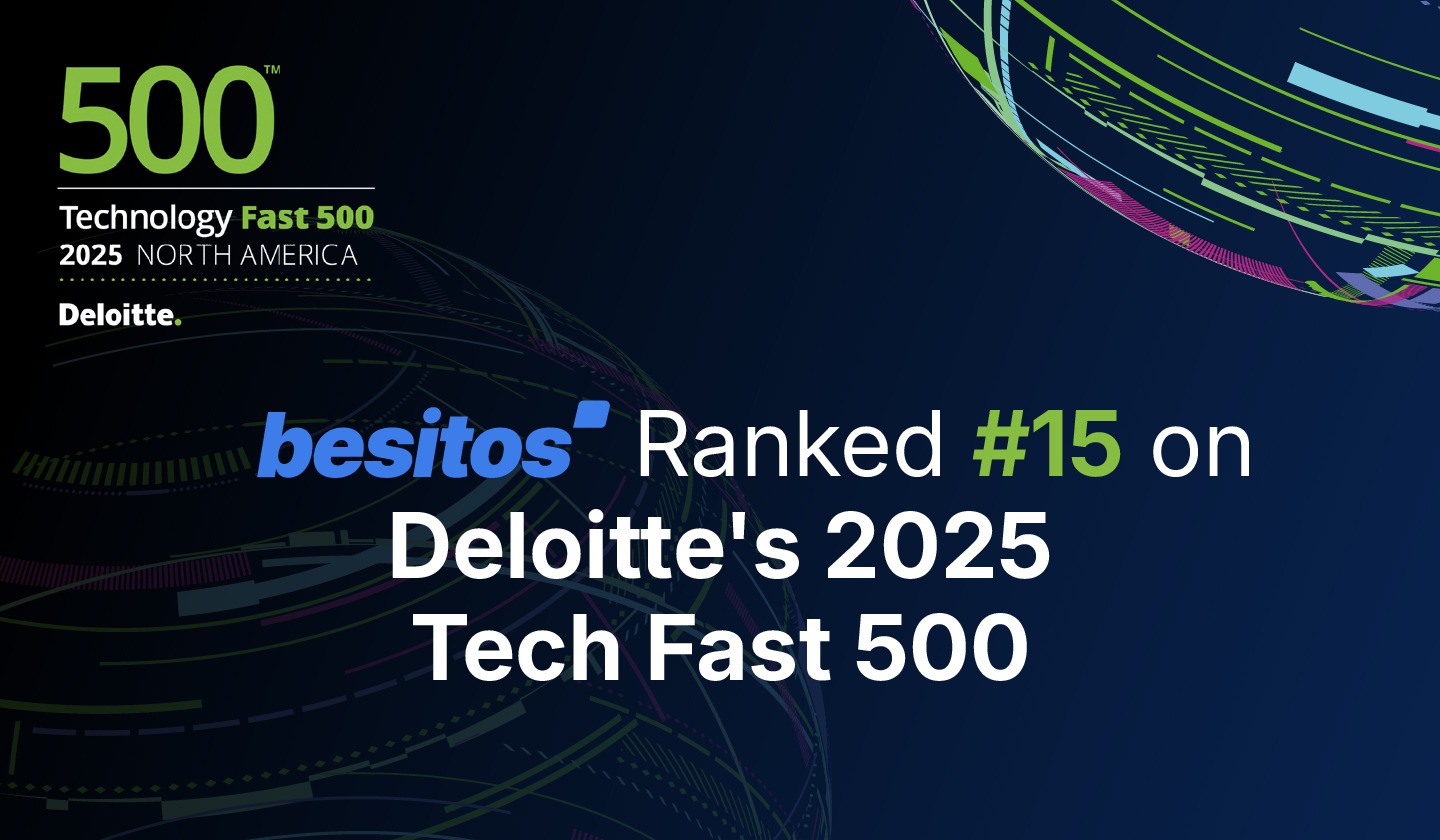 Besitos Ranked #15 on Deloitte's Tech Fast 500